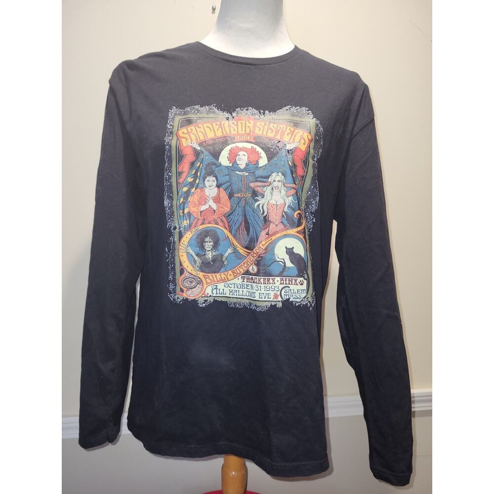 Womens L Long Sleeve Sanderson Sisters Halloween Back From The Dead